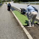 すえクラブよる沿道の整備画像