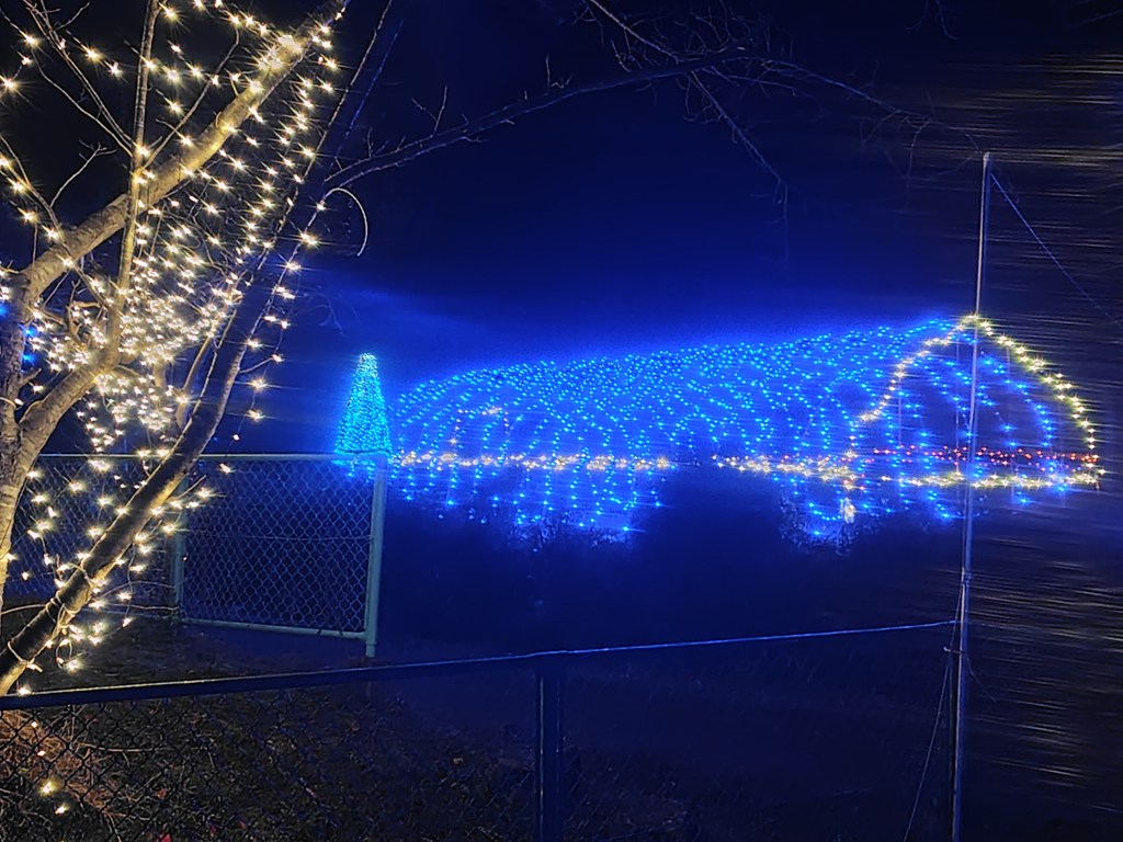 須恵器の里のイルミネーション2025